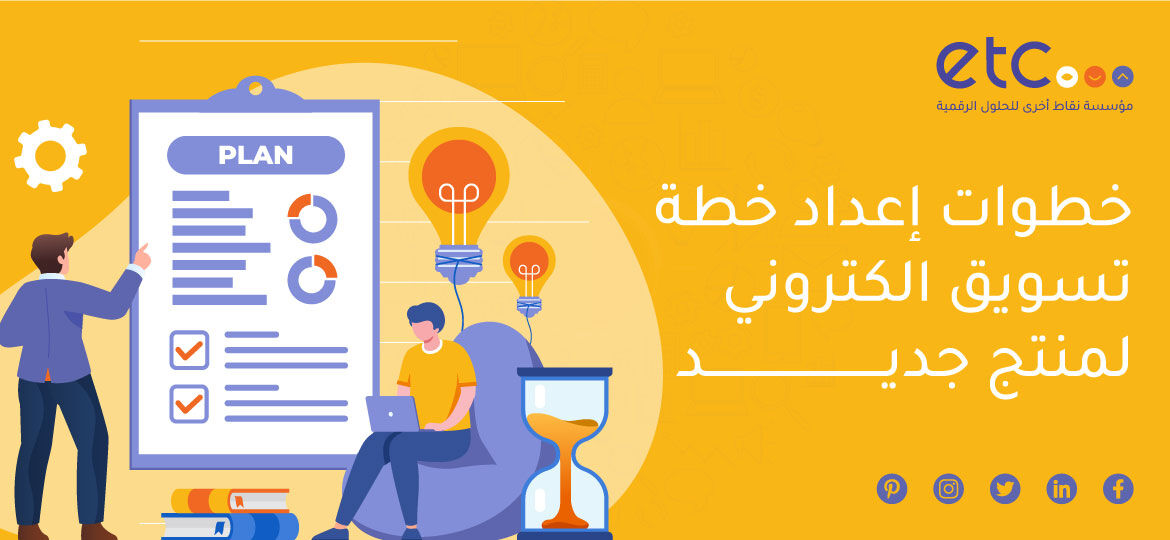 خطوات إعداد خطة تسويق إلكتروني لمنتج جديد: اكتشف خطوات إعداد خطة تسويق إلكتروني لمنتج جديد! اجذب ملايين العملاء المحتملين وحقق نجاح مذهل.
